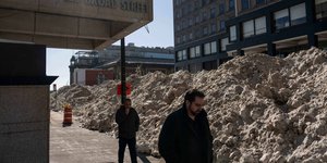 Χιόνια στη Νέα Υόρκη