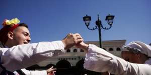 Γλέντι στη Βαρβάκειο /