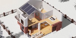 Σπίτι και αντλία