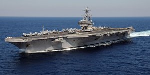 Το αεροπλανοφόρο USS George H.W.Bush των ΗΠΑ