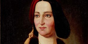 Η βασίλισσα Αμαλία, η οποία εμπνεύστηκε την ομώνυμη φορεσιά 