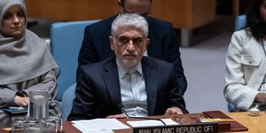 Ο Μόνιμος Αντιπρόσωπος του Ιράν στα Ηνωμένα Έθνη, Αμίρ Σαΐντ Ιραβανί