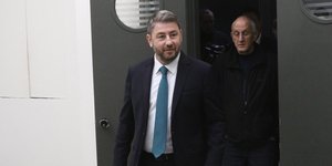 Ο Νίκος Ανδρουλάκης στην ΚΟΕΣ του ΠΑΣΟΚ