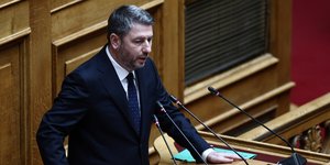 Ο πρόεδρος του ΠΑΣΟΚ Νίκος Ανδρουλάκης για τις συμφωνίες έρευνας υδρογονανθράκων νότια της Κρήτης