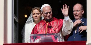 Ιστορική επίσκεψη του Πάπα στο Μονακό, 28 Μαρτίου 2026 - AP Photo/Gregorio Borgia