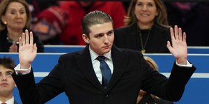 Ο Μπάρον Τραμπ, γιος του προέδρου των ΗΠΑ, Ντόναλντ Τραμπ 