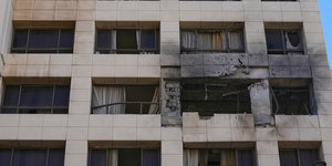 Το ξενοδοχείο στη Βηρυτό που χτυπήθηκε από τον ισραηλινό στρατό