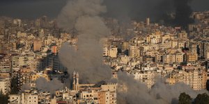 Η Βηρυτός δέχεται επίθεση 