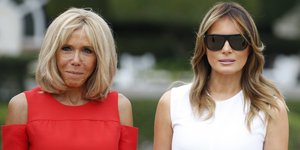 Μπριζιτ Μακρόν, Μελάνια Τραμπ /