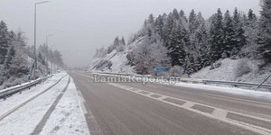 Χιονισμένος δρόμος