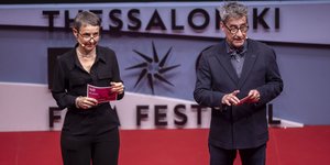 Ελίζ Ζαλαντό και Ορέστης Ανδρεαδάκης