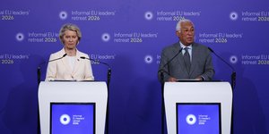 Ούρσουλα φον ντερ Λάιεν και Αντόνιο Κόστα