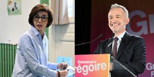 Η Ρασιντά Ντατί και ο Εμανουέλ Γκρεγκουάρ, υποψήφιοι δήμαρχοι του Παρισιού