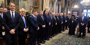 Παρουσία Μητσοτάκη η δοξολογία στη Μητρόπολη για την 25η Μαρτίου