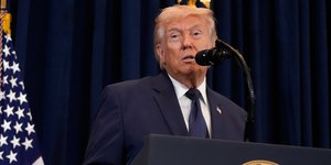 Ο Αμερικανός πρόεδρος, Ντόναλντ Τραμπ