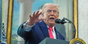 Ο πρόεδρος των ΗΠΑ, Ντόναλντ Τραμπ 