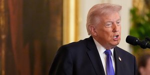 Ο πρόεδρος των ΗΠΑ, Ντόναλντ Τραμπ 