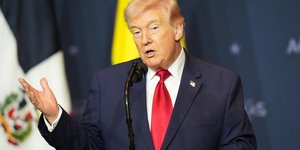 Ο Αμερικανός πρόεδρος Ντόναλντ Τραμπ