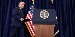 Ο Αμερικανός πρόεδρος, Ντόναλντ Τραμπ