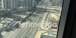 Το Ντουμπάι άδειο το πρωί της Κυριακής 1/3