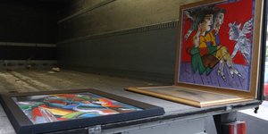 Πίνακες που κατασχέθηκαν από τον Γ. Τσαγκαράκη