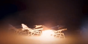 Ο στρατός ανακοίνωσε ότι στοχοθέτησε δεξαμενές καυσίμων και αεροσκάφη ανεφοδιασμού