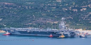 αεροπλανοφόρο Ford, Σούδα, Χανιά 