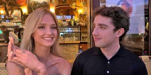 Ο γιος του Φρανσουά Ανρί Πινό με την σύντροφό του