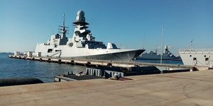 Η ιταλική φρεγάτα Federico Martinengo έφτασε στην Κύπρο