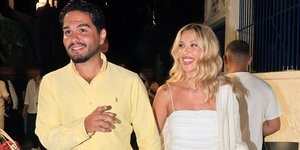 Χρήστος Μάστορας και Γαρυφαλλιά Καληφώνη 