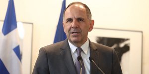 Ο υπουργός Εξωτερικών, Γιώργος Γεραπετρίτης