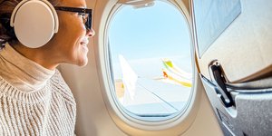 Aκουστικά στο αεροπλάνο