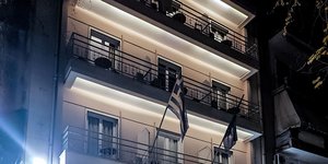 Το ξενοδοχείο στην οδό Σολωμού 72 στο κέντρο της Αθήνας 