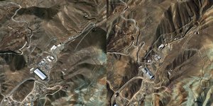 Δορυφορικές εικόνες από τα χτυπήματα σε στρατιωτικές εγκαταστάσεις του Ιράν