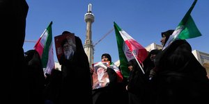 Διαδήλωση οπαδών του ιρανικού καθεστώτος στην Τεχεράνη