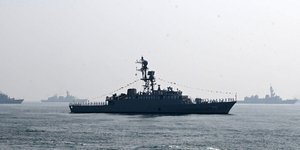 Ιρανικό πολεμικό πλοίο.