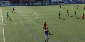 Ο τερματοφύλακας Πάμπλο Πουγιόντ (αριστερά) έπαιξε για την Ουτέμπο ως λίμπερο, βοηθώντας την ομάδα του να γυρίσει από το εις βάρος της 0-2