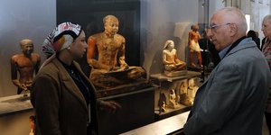 Ο Νικήτας Κακλαμάνης στην Αίγυπτο