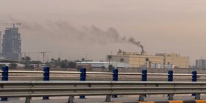 Καπνοί από την αμερικανική πρεσβεία στη Βαγδάτη στο Ιράκ