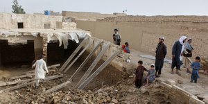 Κατάρρευση κτιρίων στο Αφγανιστάν