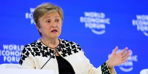 Η επικεφαλής του ΔΝΤ, Κρισταλίνα Γκεοργκίεβα