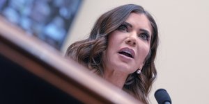 Η υπουργός Εσωτερικής Ασφάλειας των ΗΠΑ, Κρίστι Νόεμ