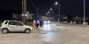 Σοβαρό τροχαίο με ντελιβερά στη Λαμία