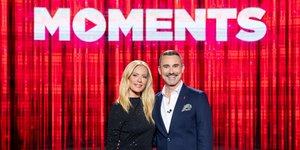 Η Ζέτα Μακρυπούλια υποδέχεται τον Γιώργο Καπουτζίδη στο «Moments»