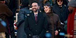 Ζοχράν Μαμντάνι και σύζυγος