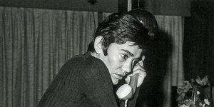 Η Μαρινέλλα στο σπίτι της στο Παγκράτι