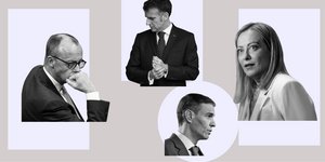 Μερτς, Μακρόν, Σάντσεθ, Μελόνι