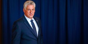 Ο Κουβανός πρόεδρος Μιγκέλ Ντίας-Κανέλ