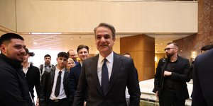 Ο Κυριάκος Μητσοτάκης στο Athens Alitheia Forum