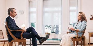 Η συνέντευξη Μητσοτάκη στο iefimerida και στη Σοφία Γιαννακά